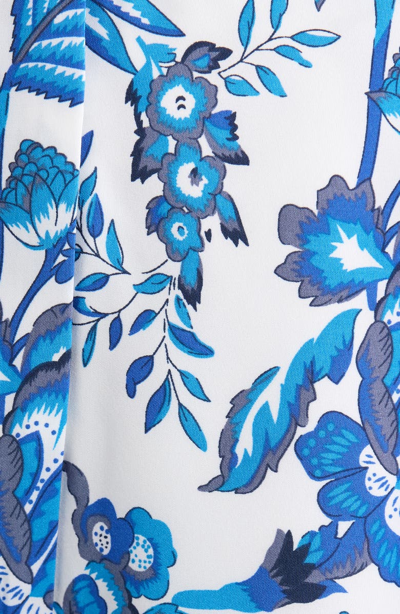 SUGARLIPS Salema Floral Print Tie Waist Romper, Alternate, color, 