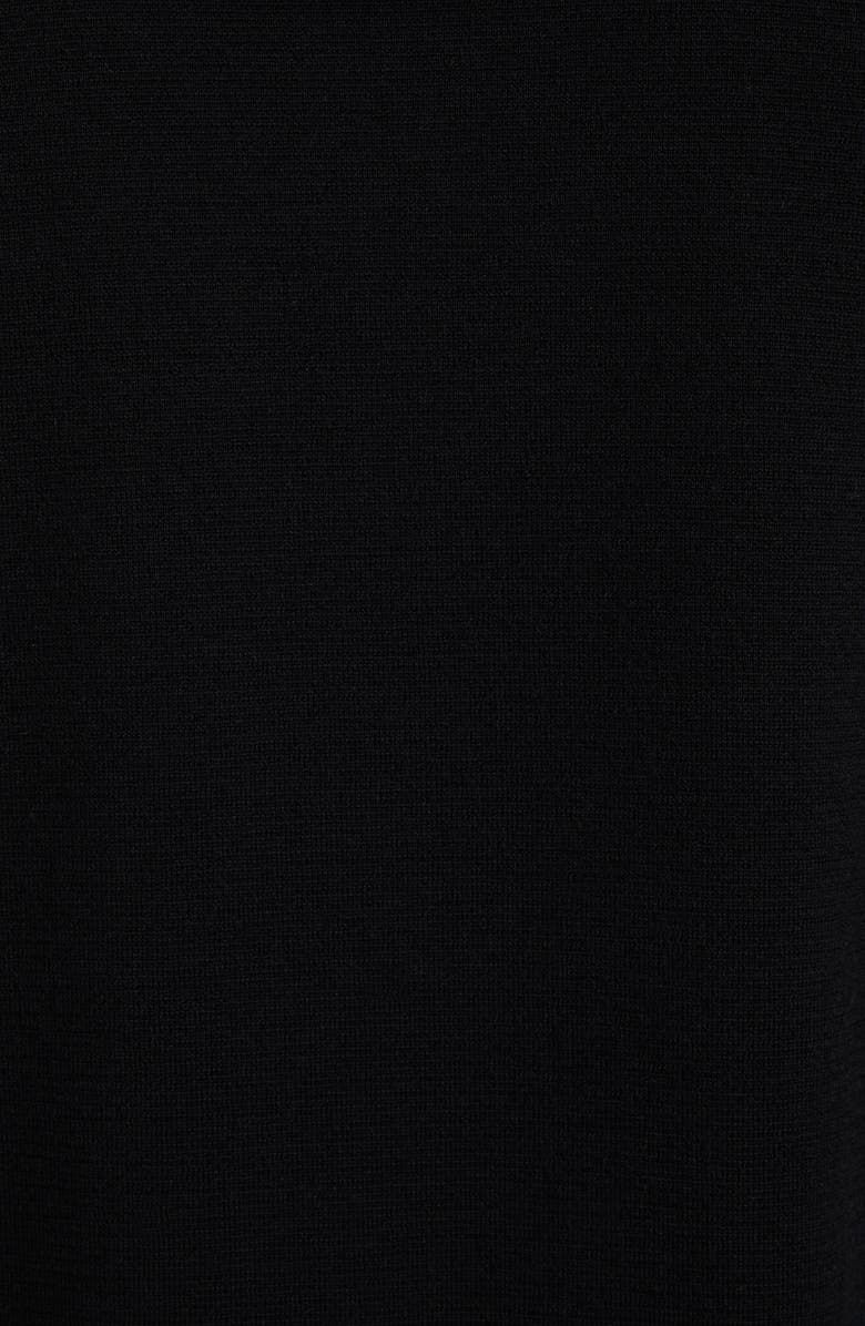 Moncler Quilted Down & Wool Knit Cardigan, Alternate, color,