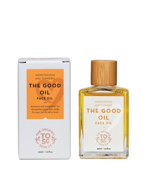 The Good Oil Honeysuckle and Turmeric Face Oil, 1fl oz