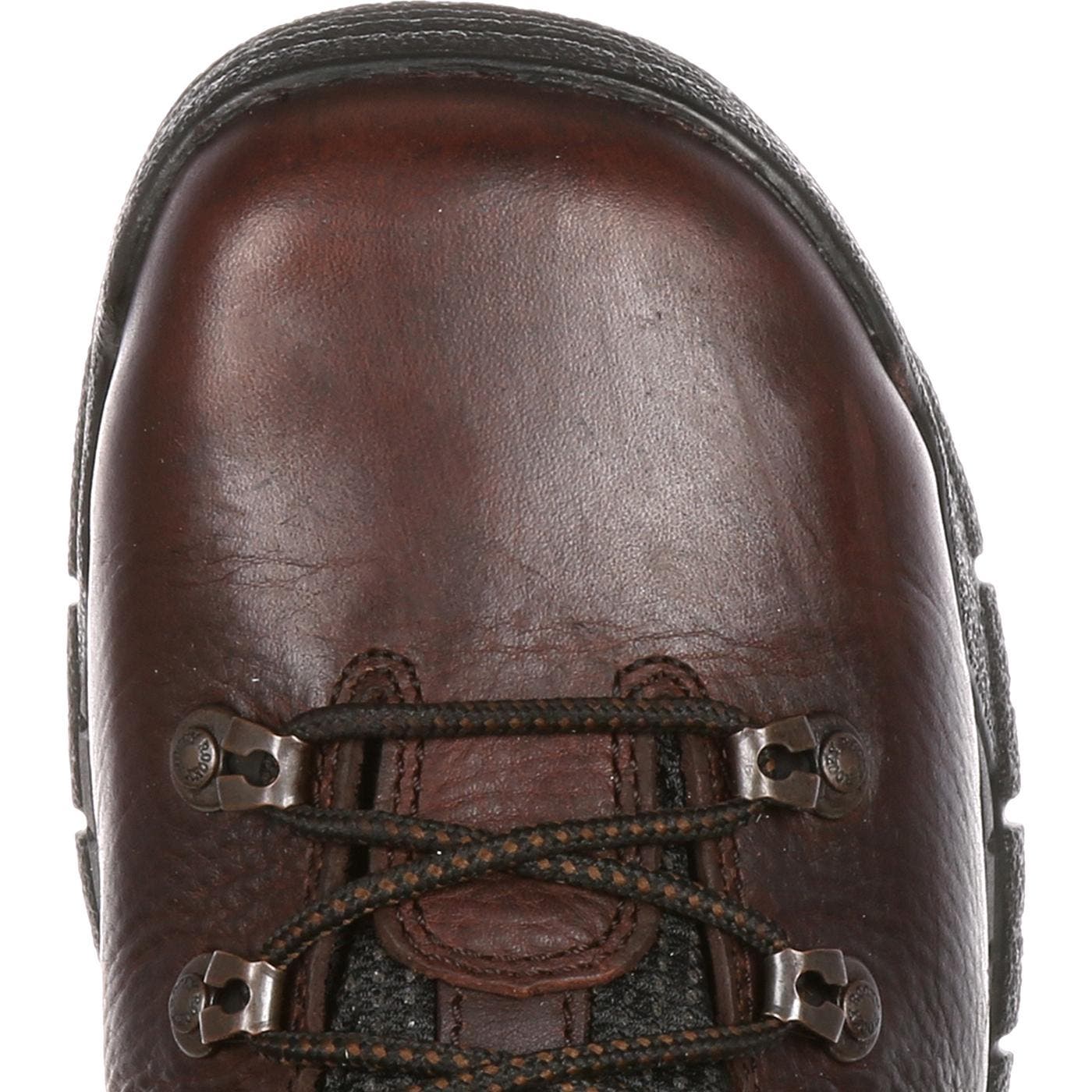 Rocky Steel Toe Waterproof Oilresistant Work Boot, Alternate, color, Dark Brown