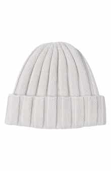 Sofia Cashmere Cable Stitch Cuffed Cashmere Beanie