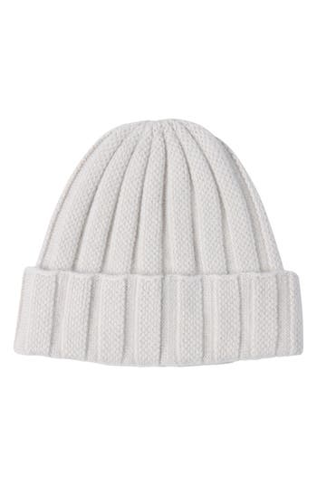 Sofia Cashmere Cable Stitch Cuffed Cashmere Beanie In Gold