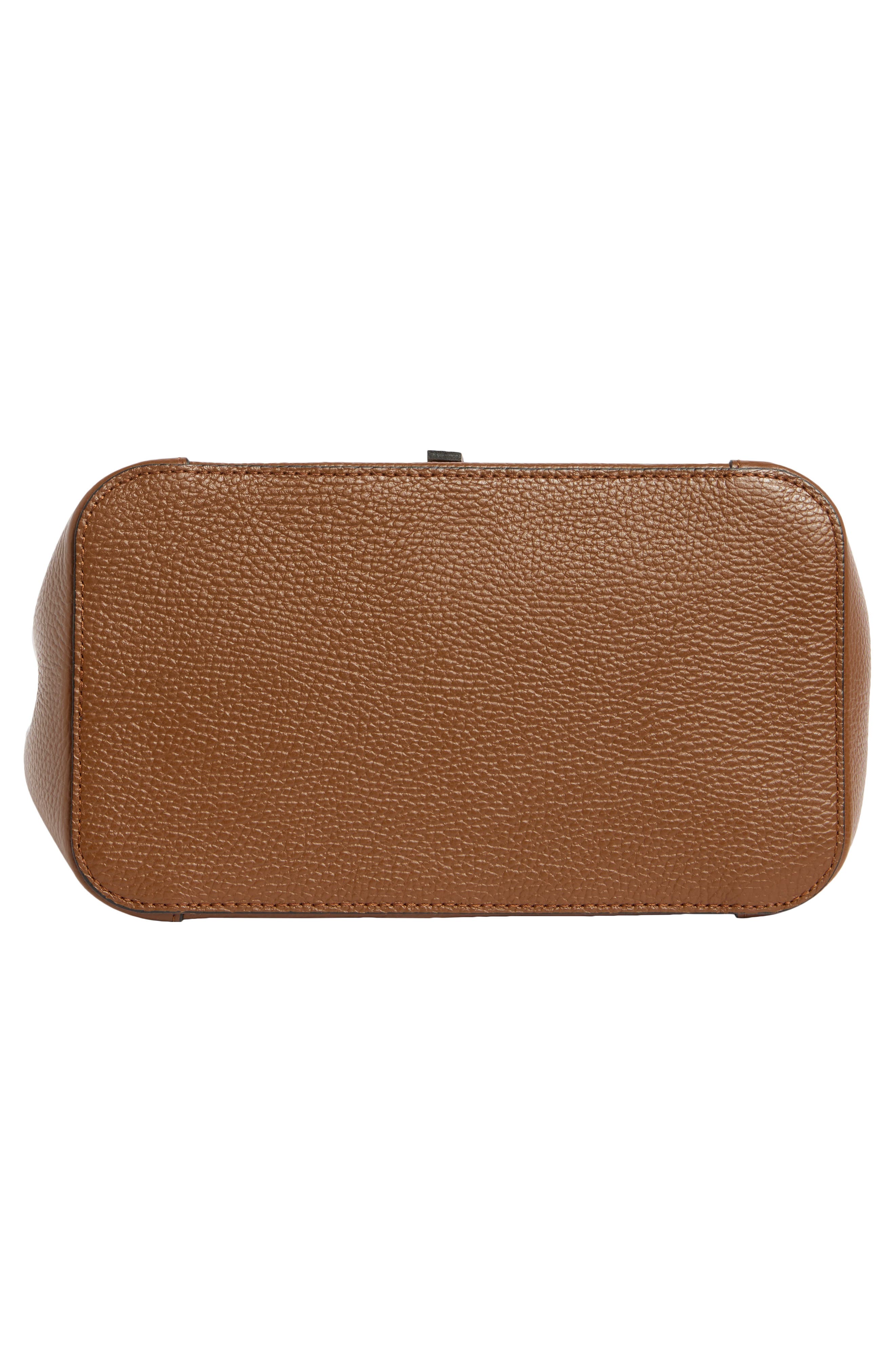 VALENTINO BY MARIO VALENTINO Callie Medallion Shoulder Bag, Alternate, color, Carob Chocolate