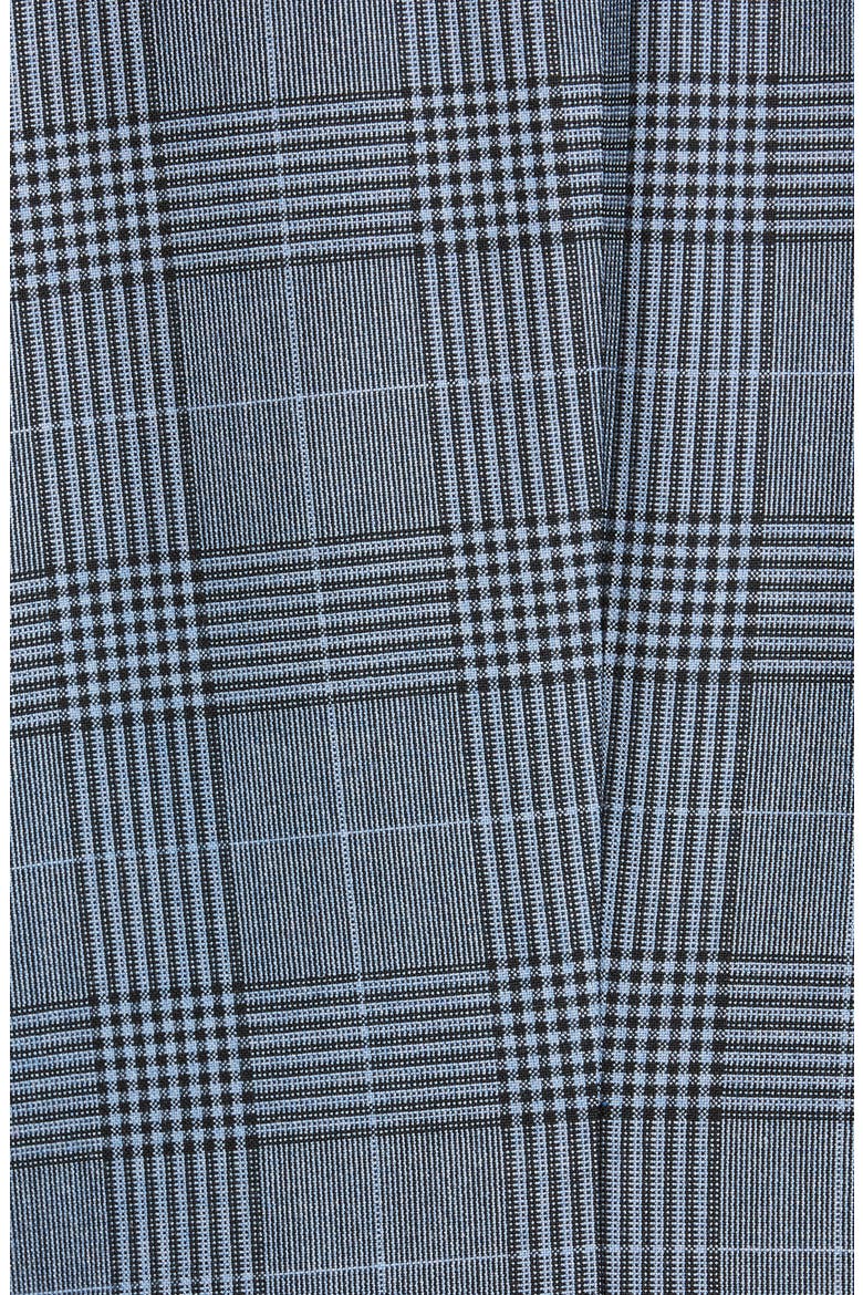 Double Breasted Plaid Suiting Blazer, Alternate, color, FOREVER BLUE