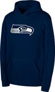 Outerstuff Youth College Navy Seattle Seahawks Team Logo Pullover Hoodie