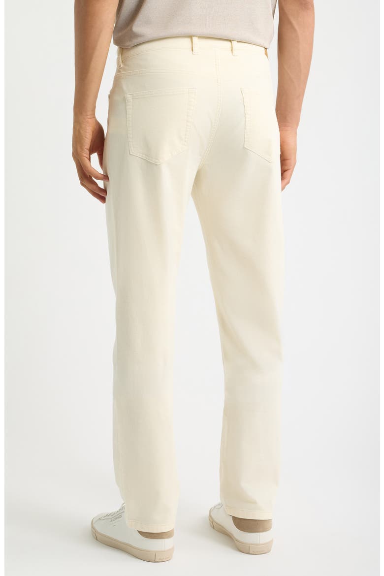 Classic Comfort Corduroy Five Pocket Pants, Alternate, color, IVORY