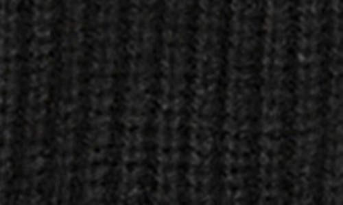 Rebecca Minkoff Brooks Oversize Split Hem Sweater In True Black