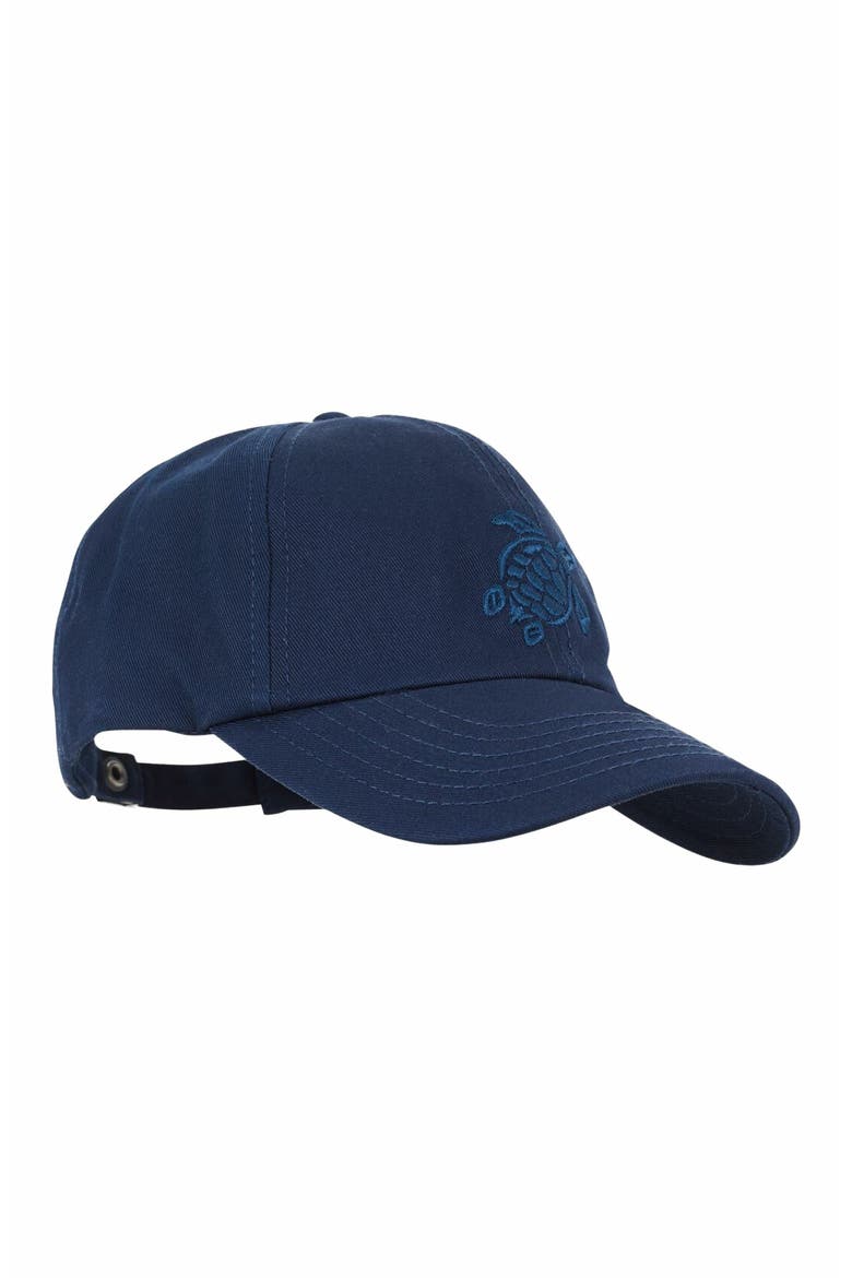 Embroidered Baseball Cap, Main, color, BLEU MARINE