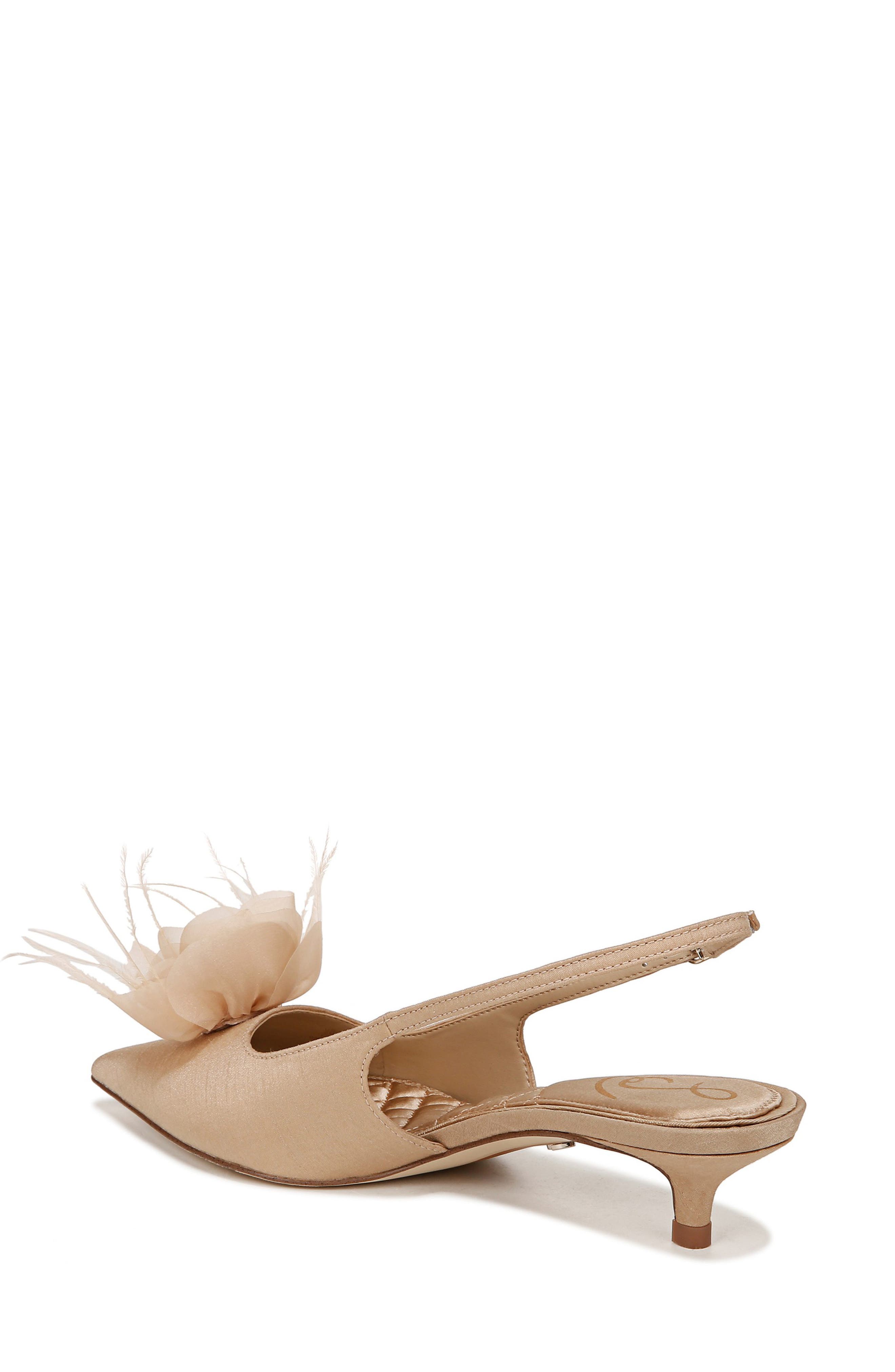 Sam Edelman Faye Kitten Heel Slingback Pump, Alternate, color, 