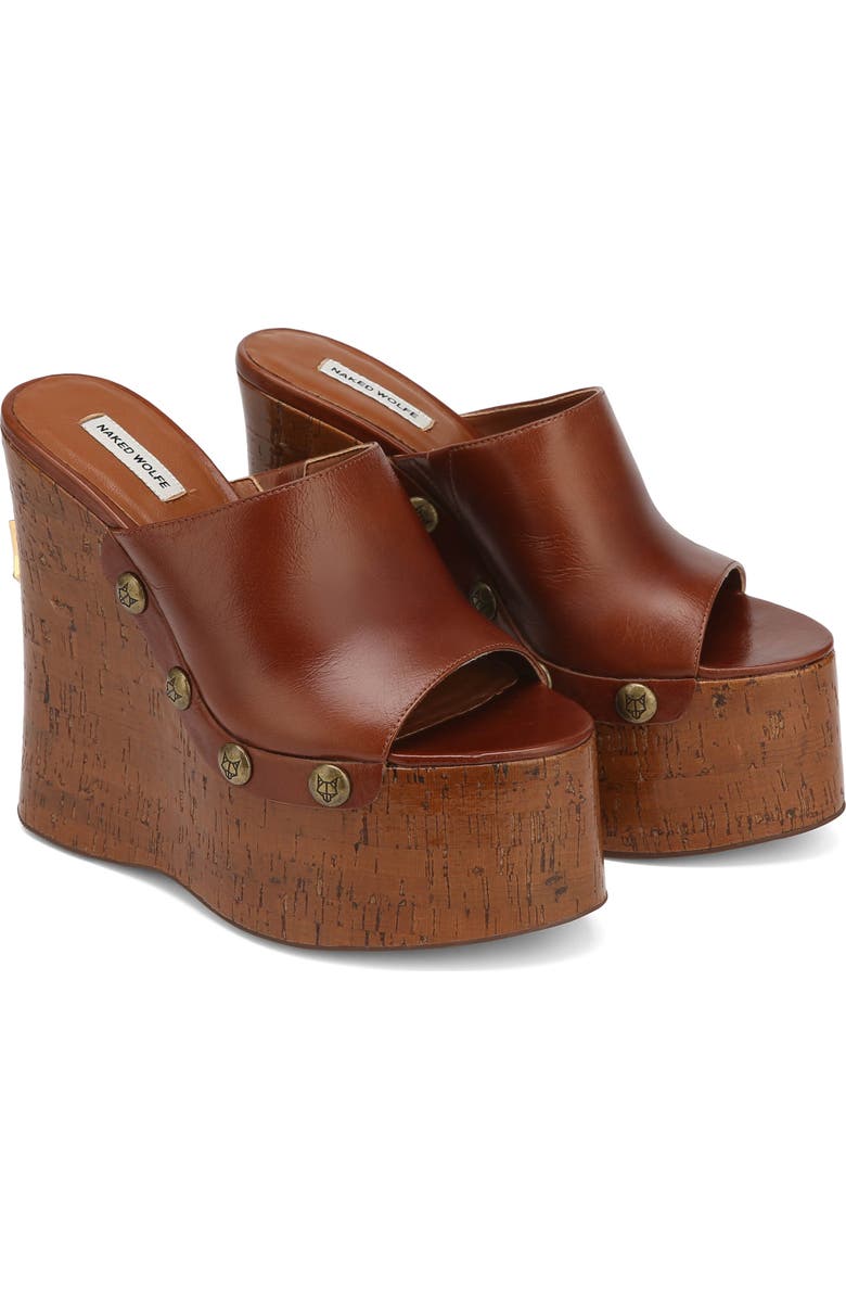 Naked Wolfe Tulip Heel, Main, color, Tan