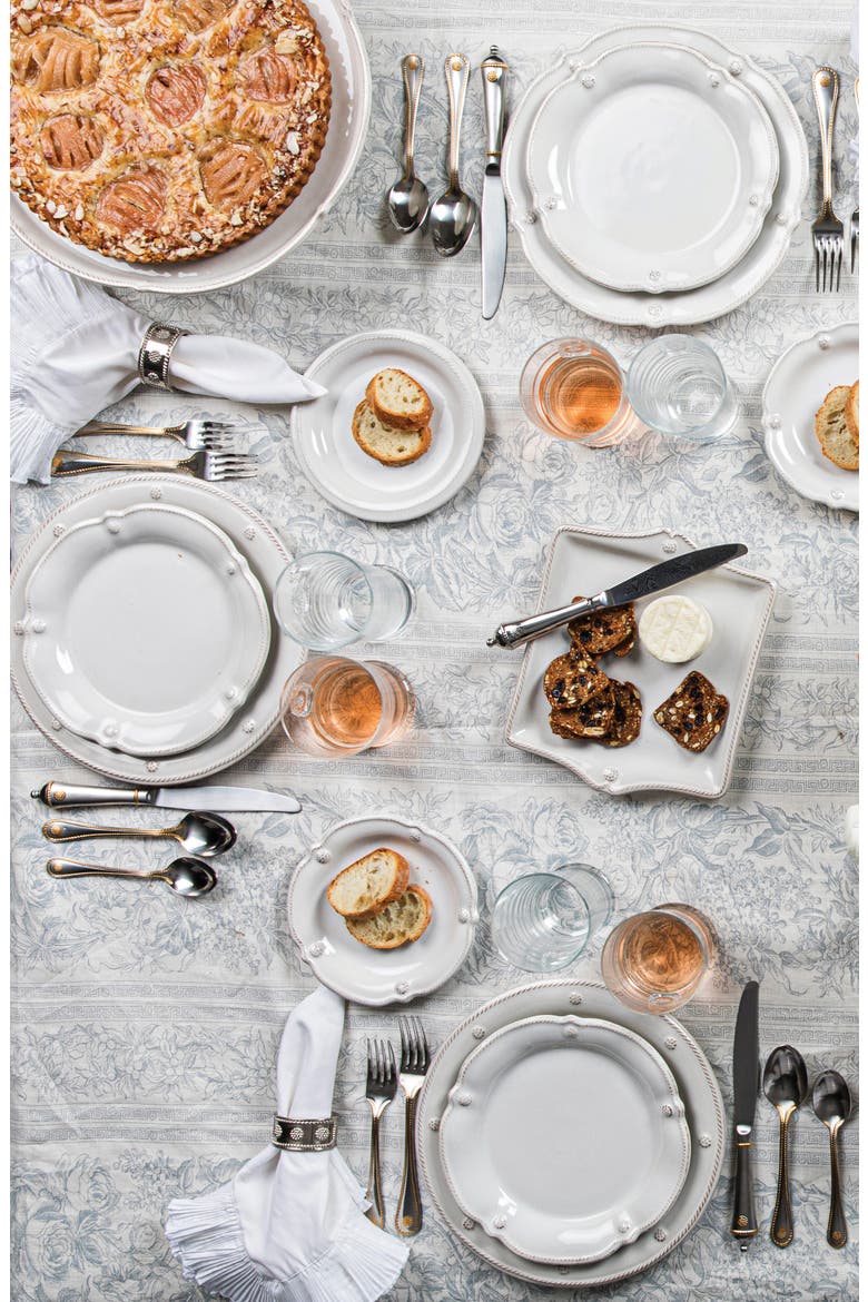 Berry & Thread Whitewash Flare 4-Piece Place Setting, Alternate, color, WHITEWASH