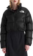 The North Face Nuptse Water Repellent 700 Fill Power Down Short Puffer Jacket