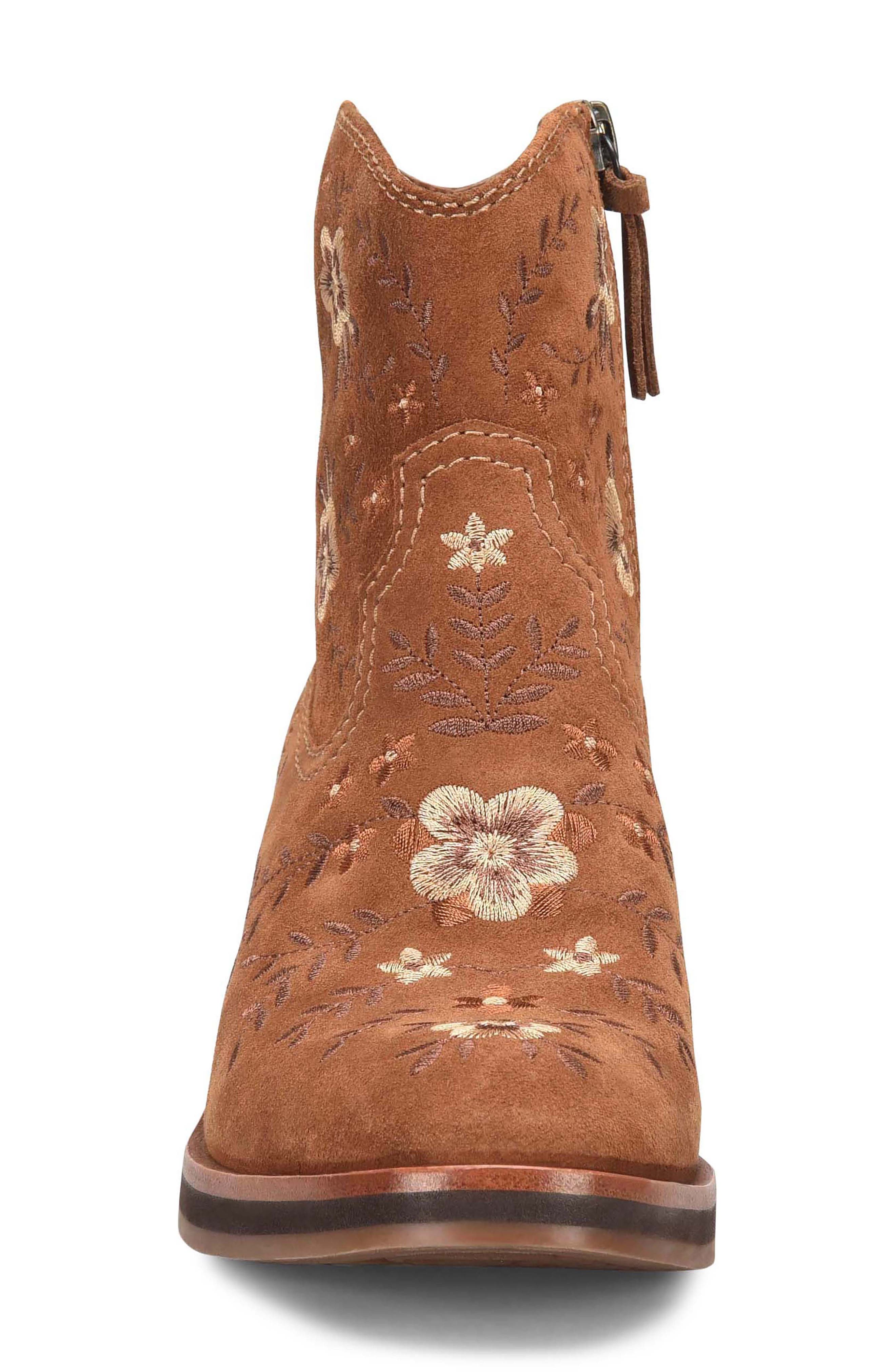 Söfft Sophie Western Boot, Alternate, color, Havana Brown