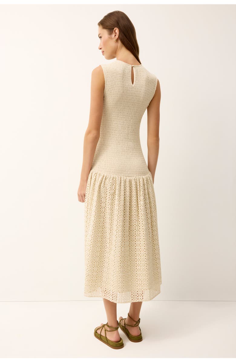 Marie Oliver Porter Dress, Alternate, color, Dune