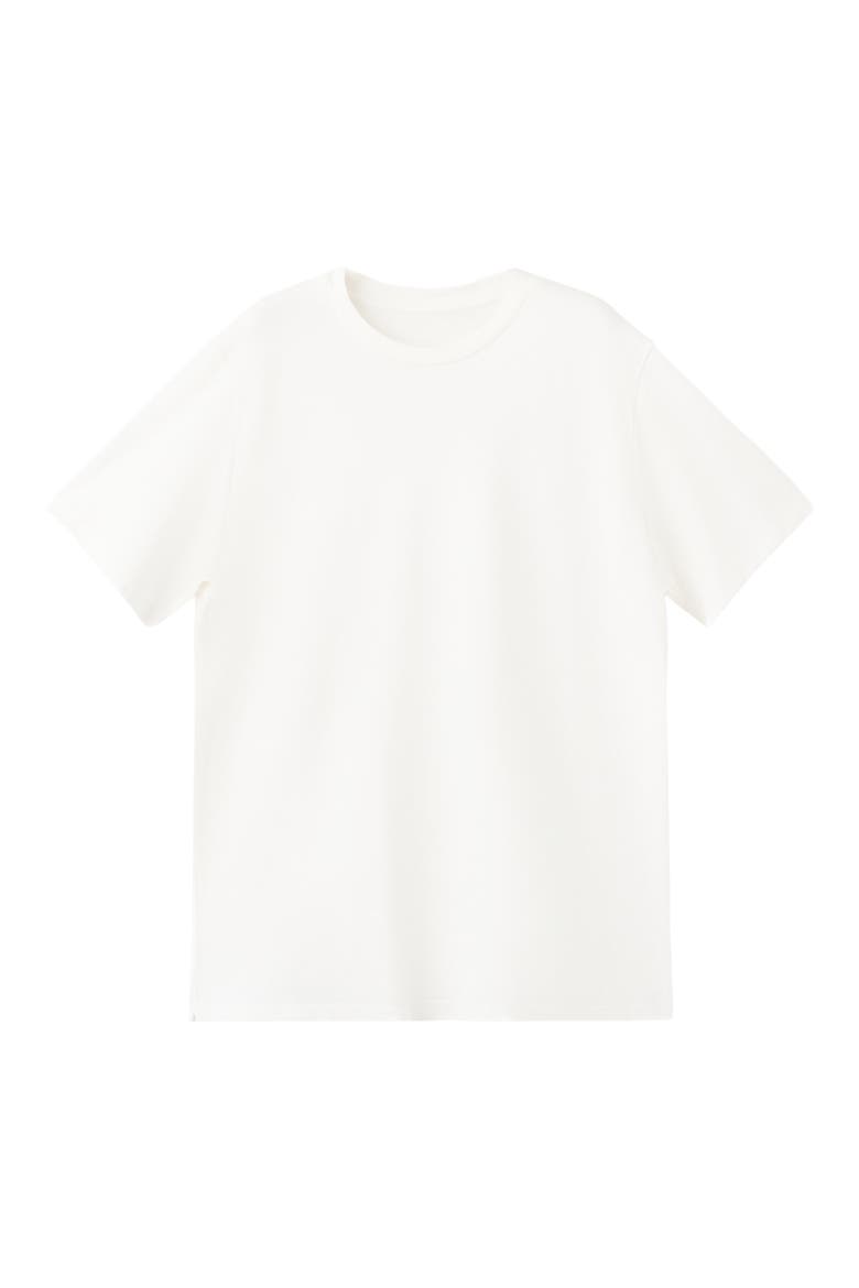 Slim Fit Cotton T-Shirt, Alternate, color, OFF WHITE
