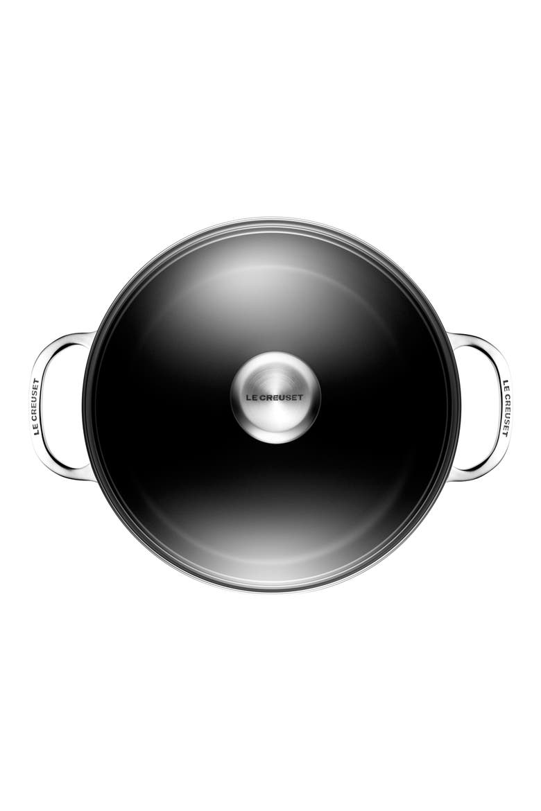 6.3-Quart Toughened Nonstick PRO Stockpot, Alternate, color, BLACK
