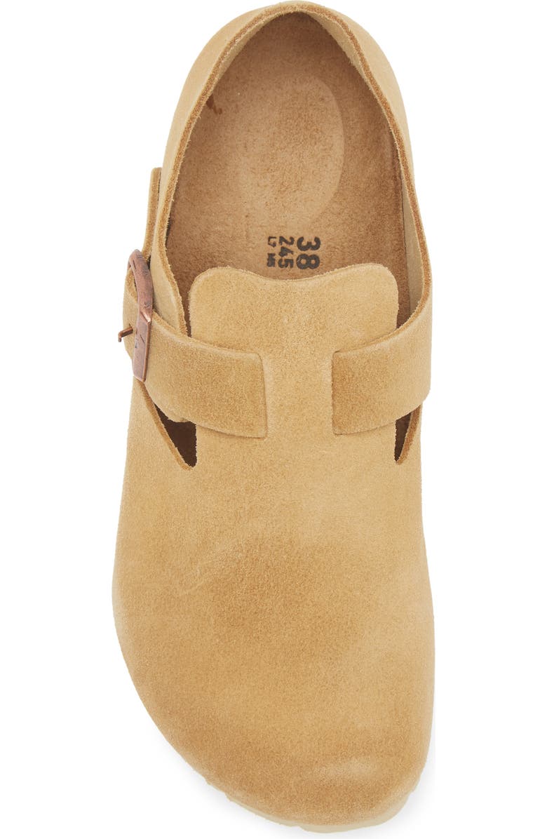 Birkenstock London Clog, Alternate, color, Latte Cream