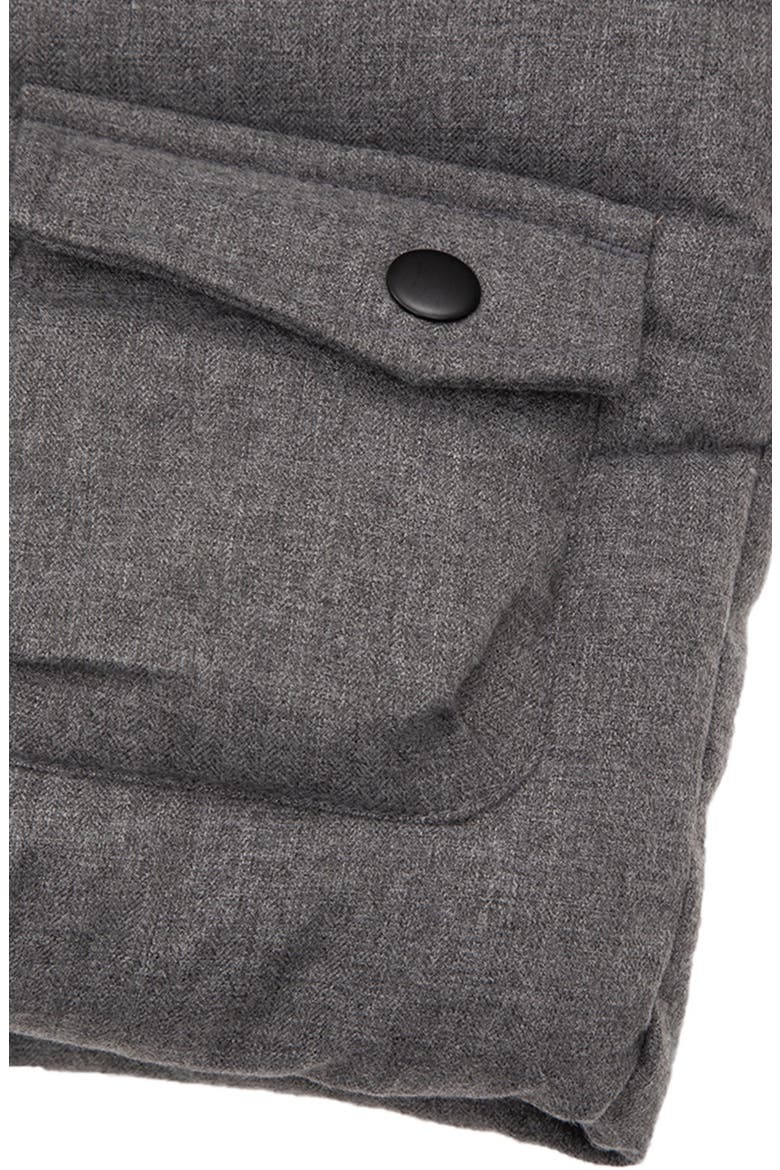 Cozy Fleece Lined Warm Winter Coat with Hood, Alternate, color, Winter Grey