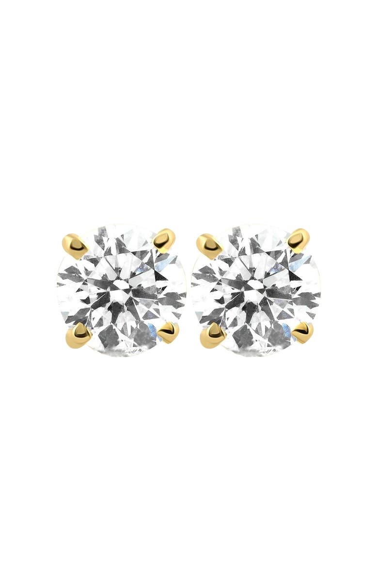Bliss Diamond 1.50ct Lab Grown Diamond Studs 14k Gold Screw Backs, Main, color, 14K Yellow Gold