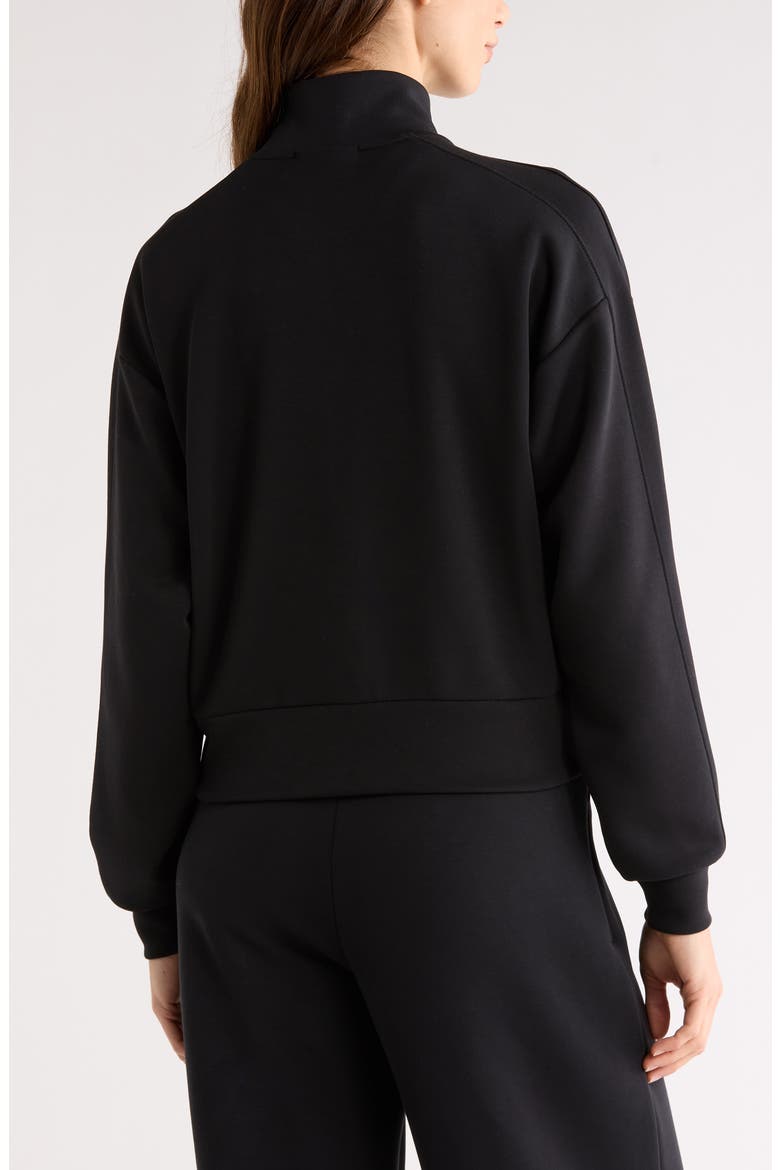 Ultra Soft Zip Jacket, Alternate, color, BLACK