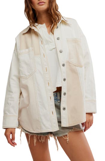 FREE PEOPLE FREE PEOPLE MOUNTAIN ROADS SHIRT JACKET