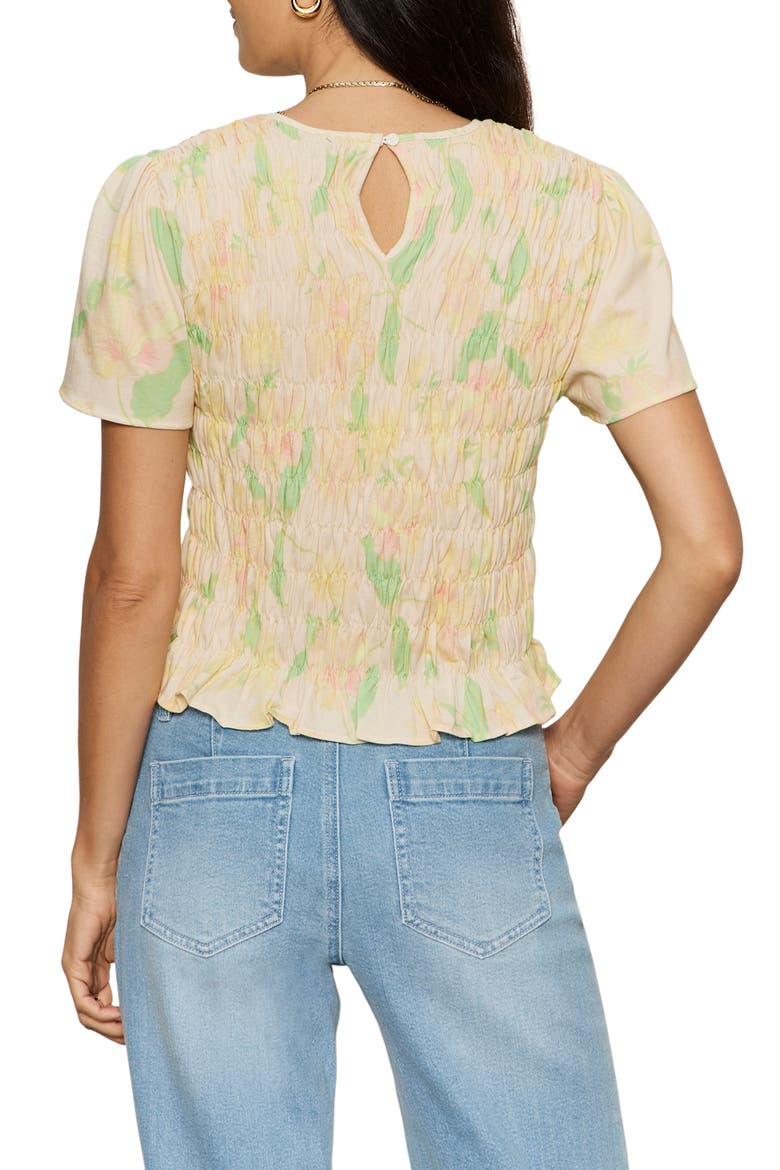 Better Together Smocked Top, Alternate, color, GENTLE LILY YELLOW