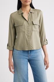 beachlunchlounge Felicity Button-Up Shirt