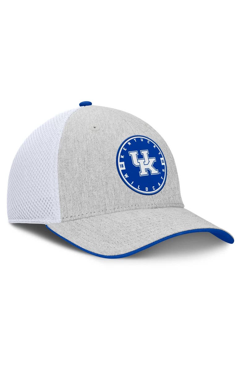 FANATICS Men's Fanatics Heather Gray Kentucky Wildcats Trigger Flex Hat, Alternate, color, Heather Gray