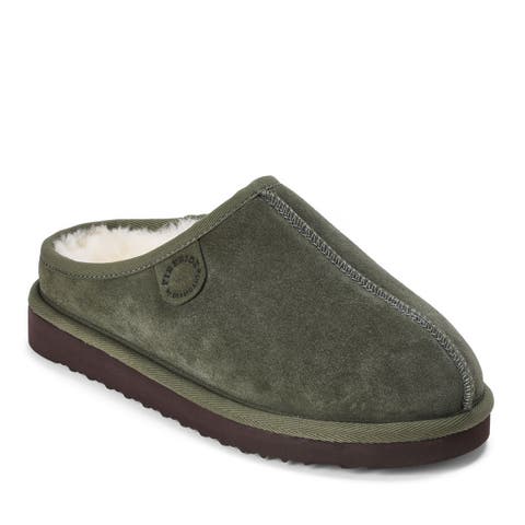 Greta Genuine Shearling Clog Slipper