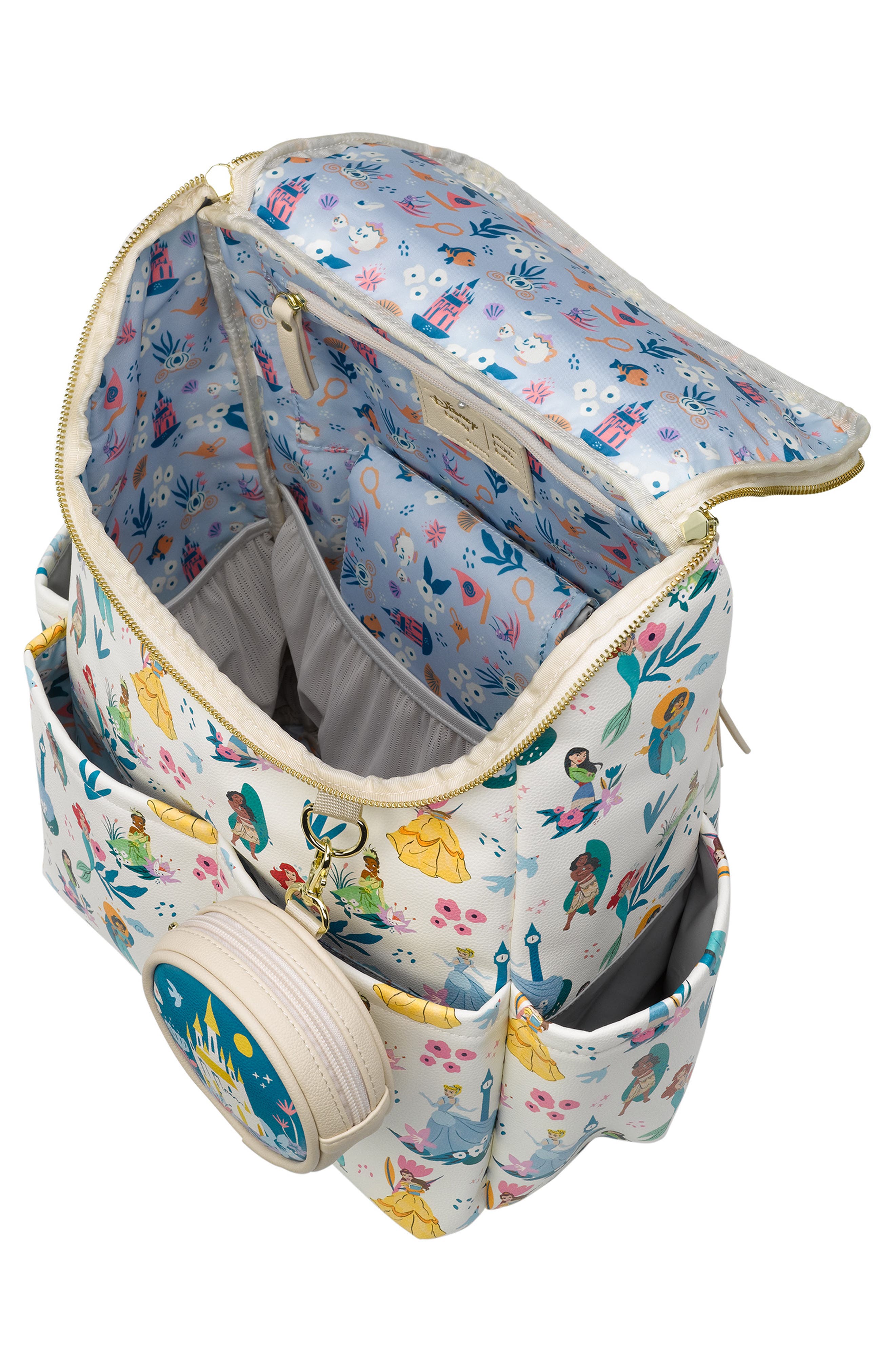 Petunia Pickle Bottom x Disney Princess Kindness Method Diaper Backpack, Alternate, color, 