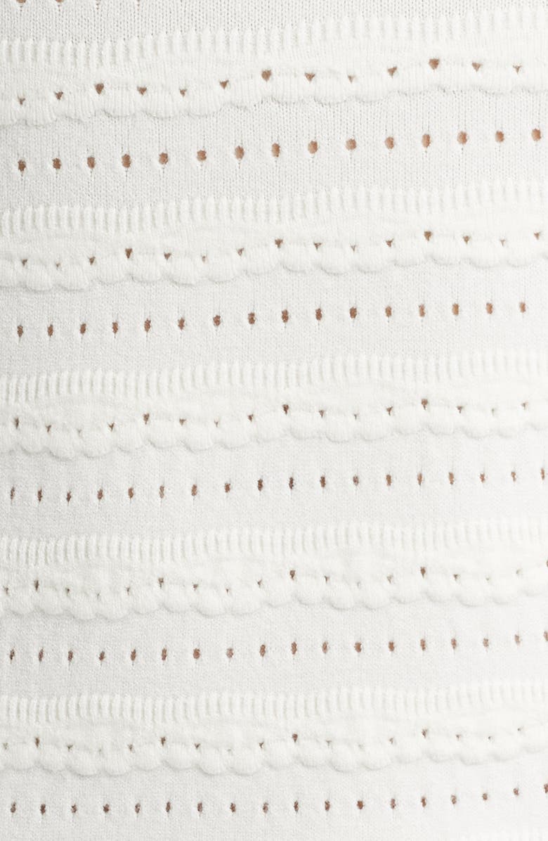 LoveShackFancy Maryanne Pointelle Minidress, Alternate, color,