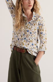 Seasalt Cornwall Larissa Crinkled Organic Cotton Shirt