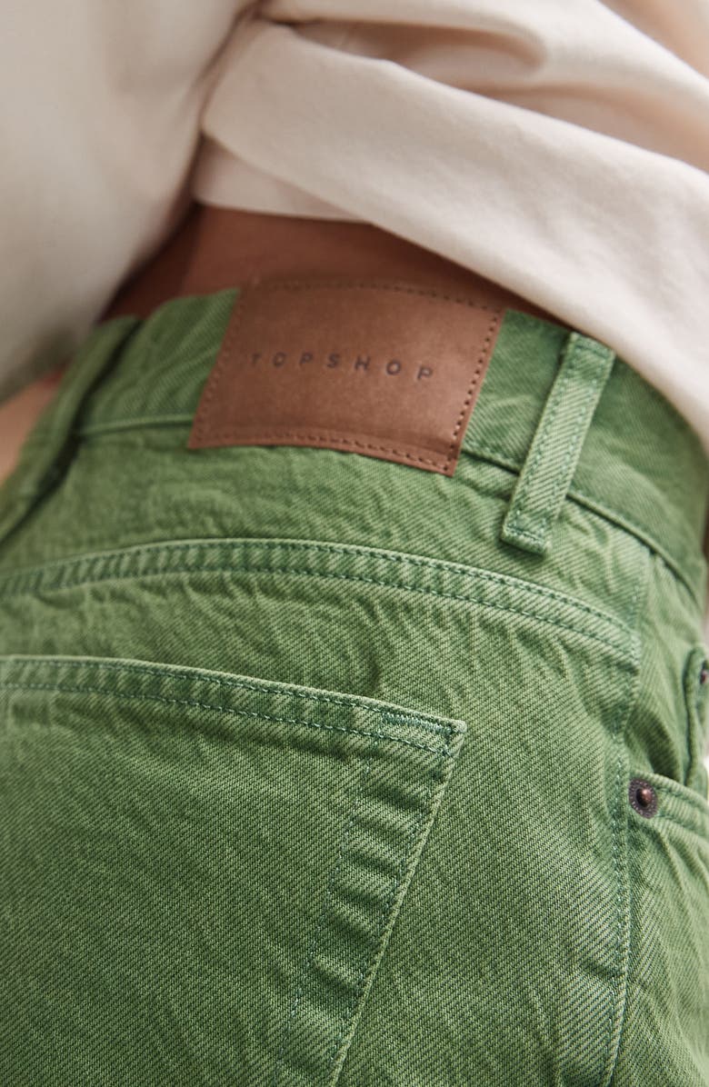 Topshop Editor Denim Shorts, Alternate, color,