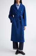 Max Mara Madame Double Breasted Wool & Cashmere Coat