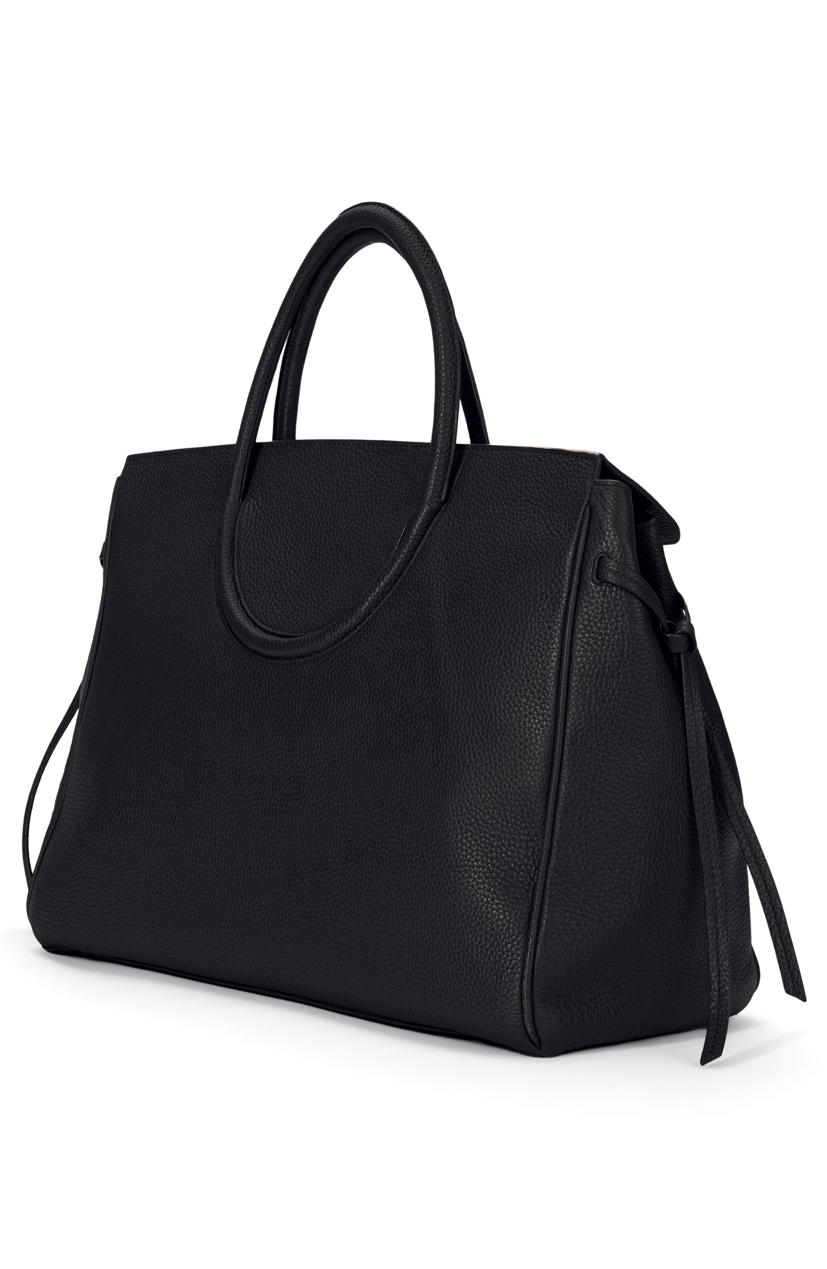 STAUD Maude Leather Carryall Tote, Alternate, color, 