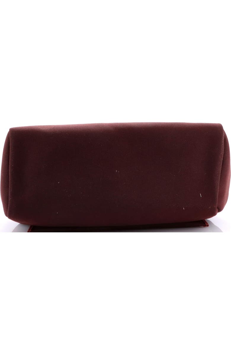 Pre-Owned Hermes Herbag Zip Leather and Toile 39, Alternate, color, Bordeaux