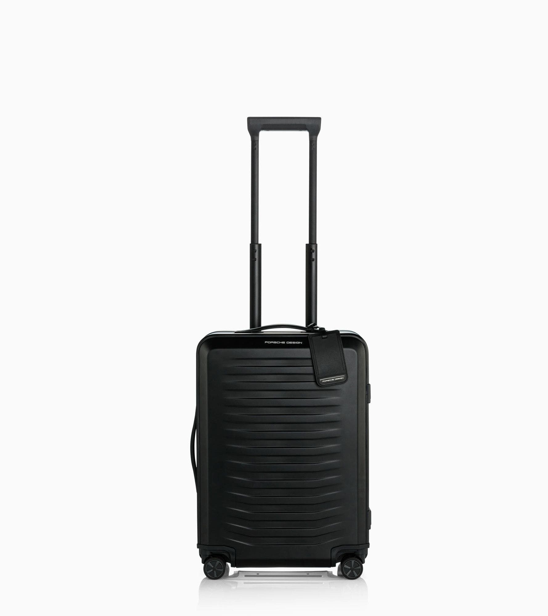 Porsche Design Roadster 21" Carry-on Aluminum Spinner, Main, color, Black
