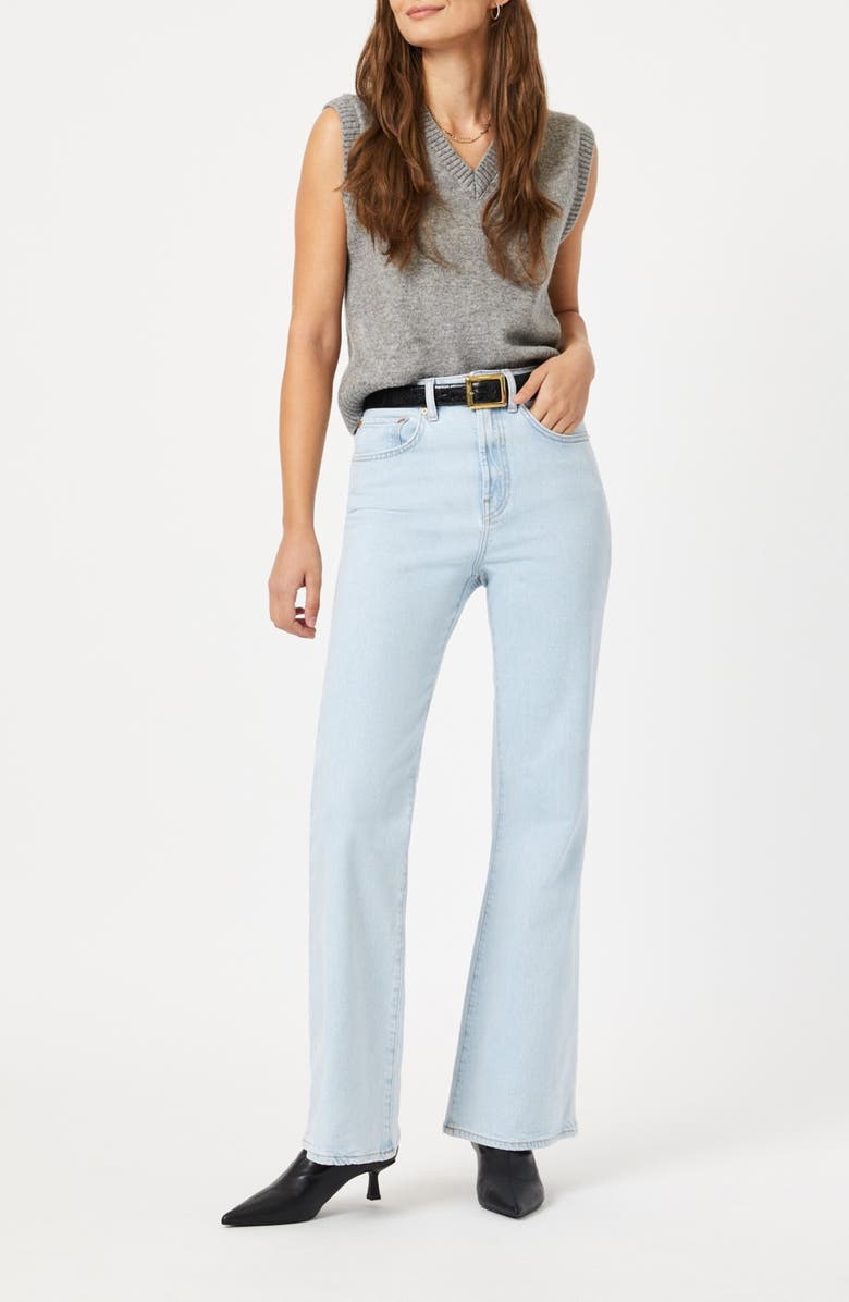 Mavi Jeans Los Angeles Bootcut Jeans, Alternate, color, Bleached Recycled Blue