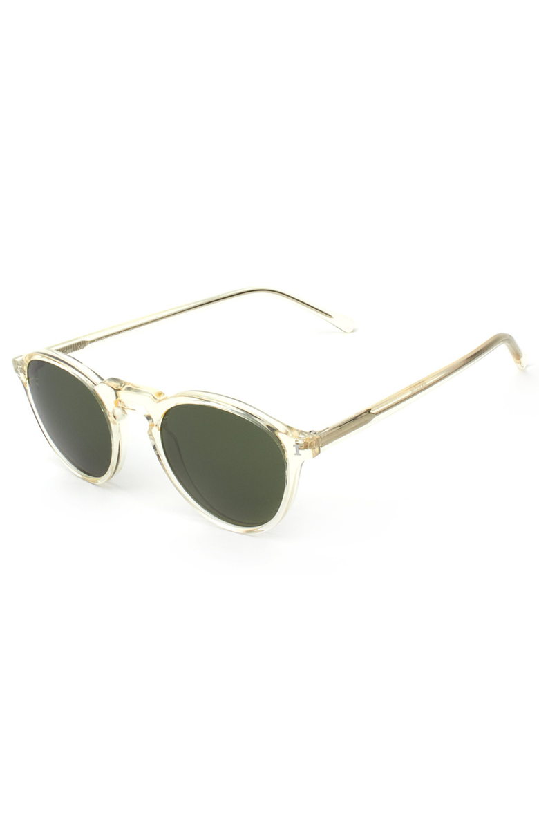 Illesteva Capri Sunglasses, Alternate, color, Champagne / Olive