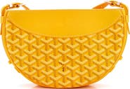 Pre-Owned Goyard Hirondelle Shoulder Bag Coated Canvas and Leather