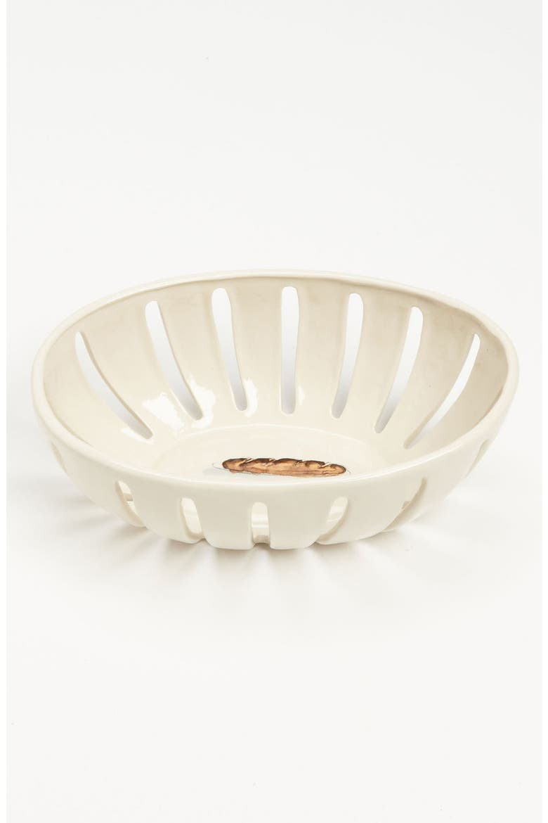 Rae Dunn by Magenta Bread Basket, Main, color, NO COLOR