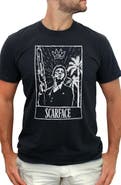 Scarface Men's Scarface Tarot Card  Graphic T-Shirt