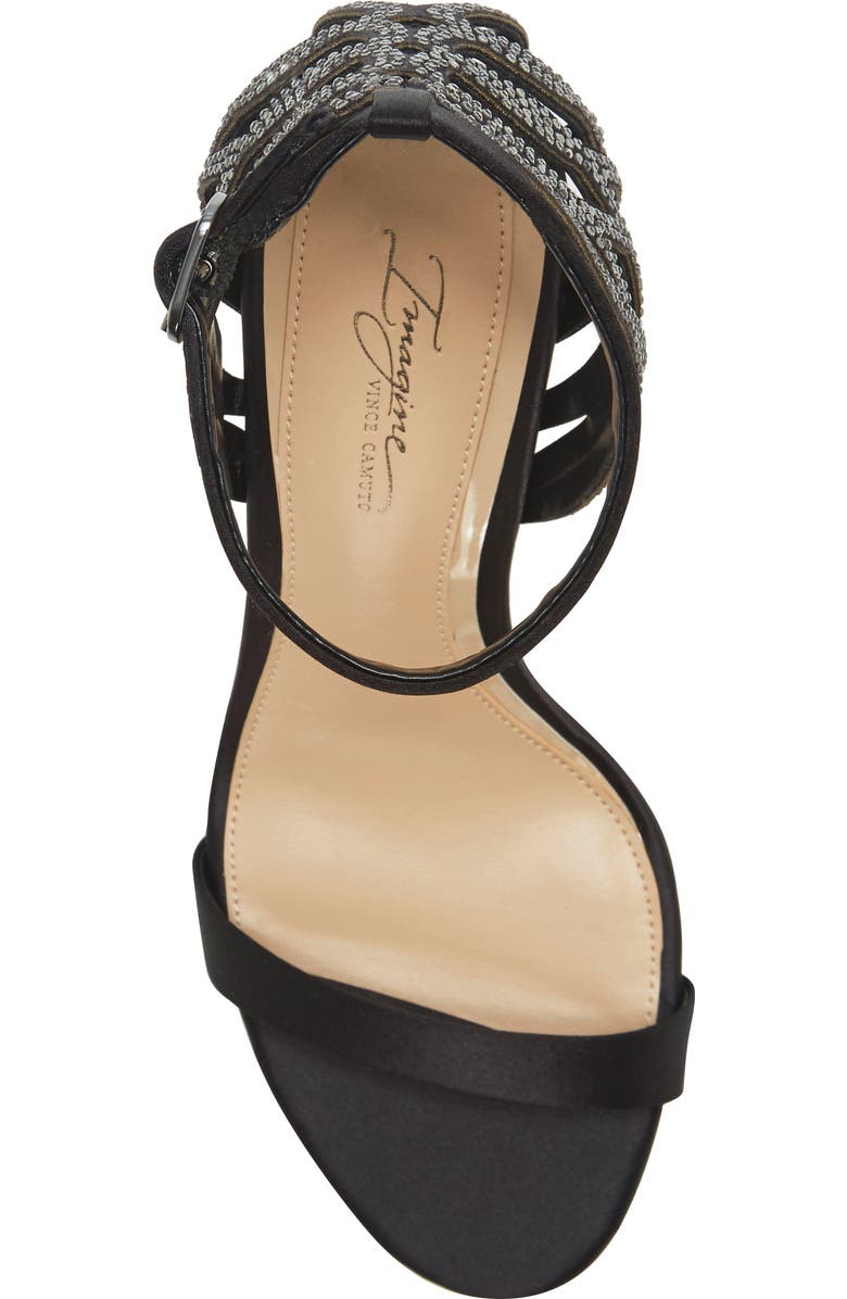 Imagine by Vince Camuto Imagine Vince Camuto Pharra Crystal Ankle Strap Sandal, Alternate, color,