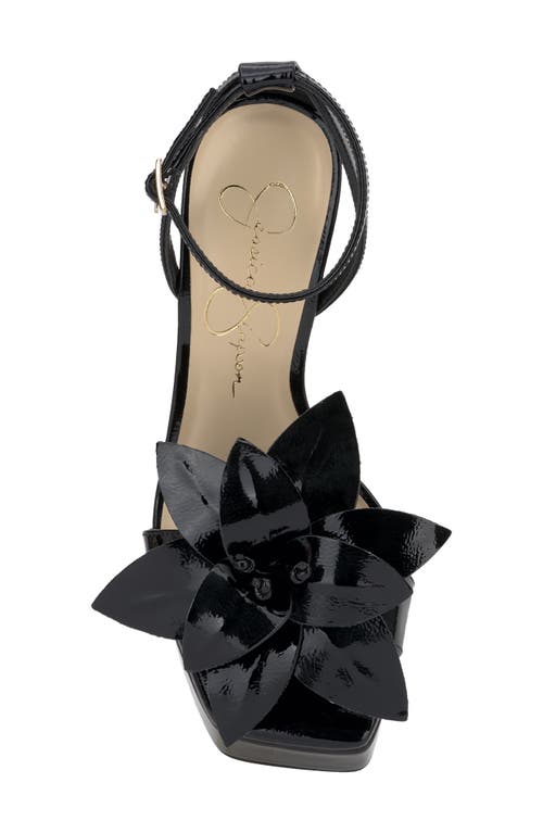 Jessica Simpson Camise Ankle Strap Platform Sandal In Black
