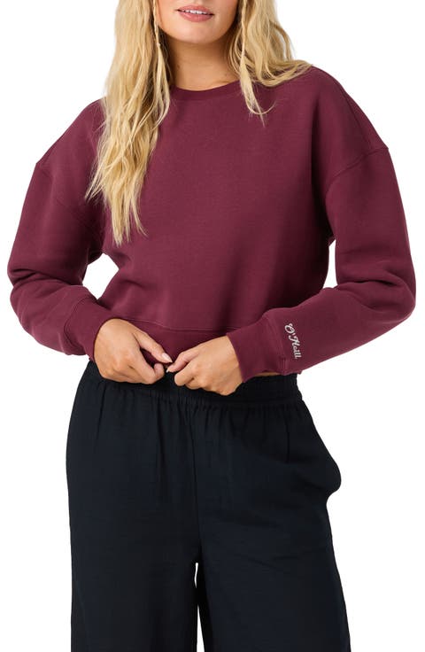 Evelyn Cropped Sweatshirt