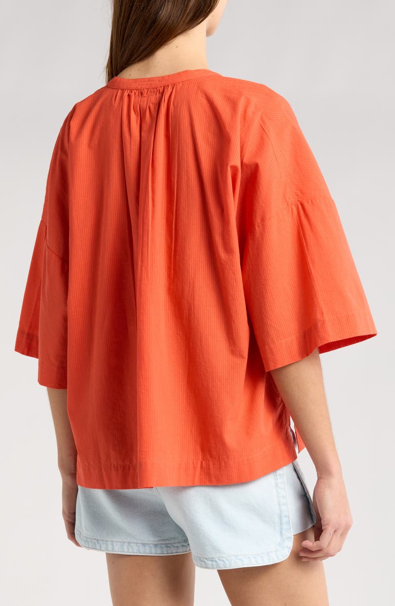 MOTHER The Down Middle Top, Alternate, color, Fiesta