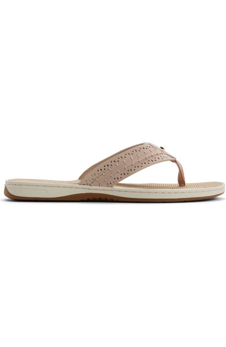 Sperry Seafish 3 Perforated Flip Flop, Alternate, color,