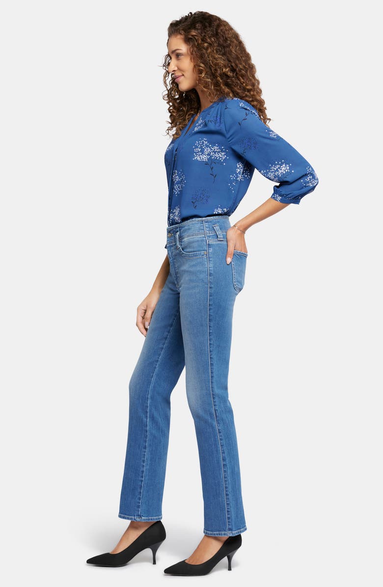 NYDJ Marilyn Hollywood High Waist Straight Leg Jeans, Alternate, color, Fairmont