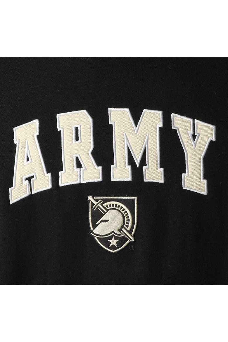 Youth Colosseum Black Army Black Knights 2-Hit Team Pullover Hoodie, Alternate, color, Black