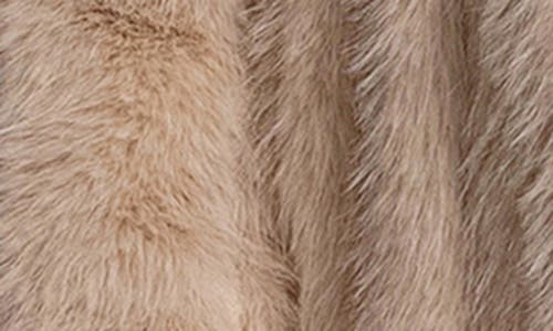 Jluxlabel Manhattan Faux Fur Coat In Neutral